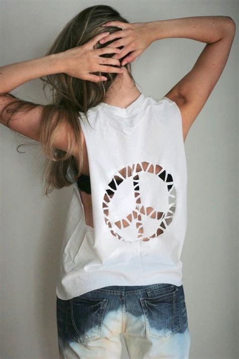 cool ways to cut a t shirt|cool cut up shirt designs.